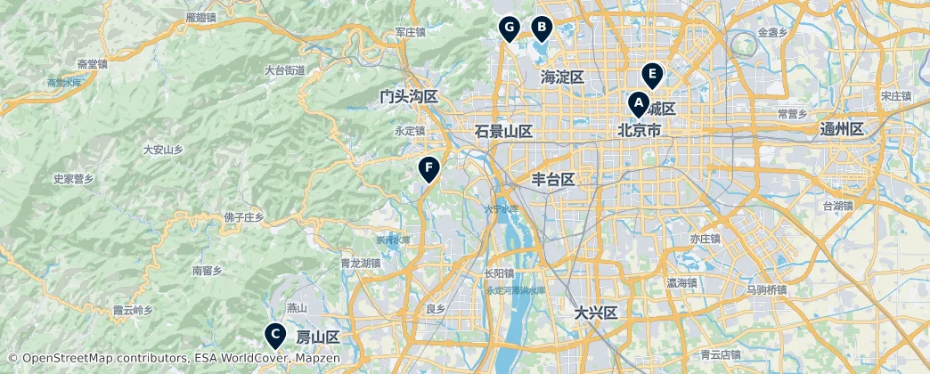 Cultural & Historical Highlights — mapa