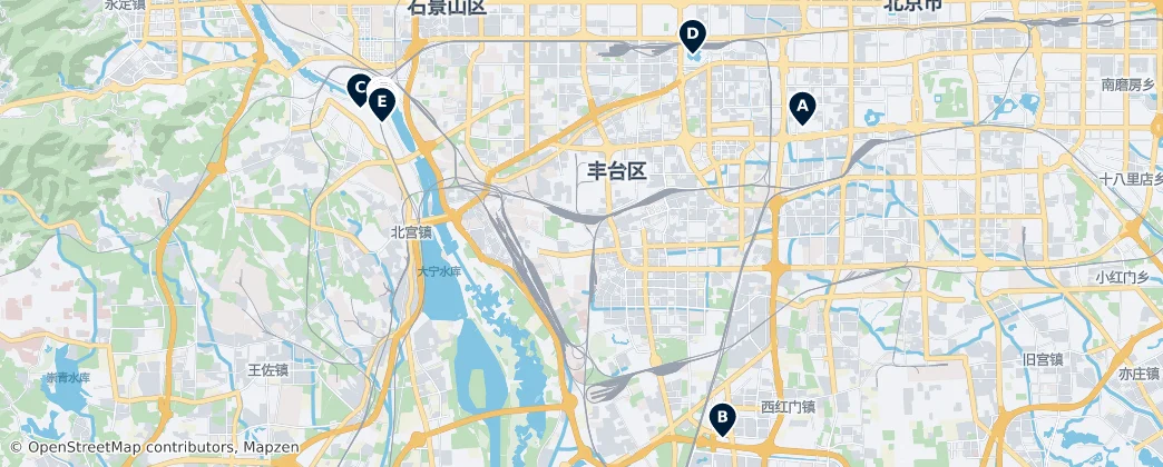 Cultural Parks & Gardens — mapa