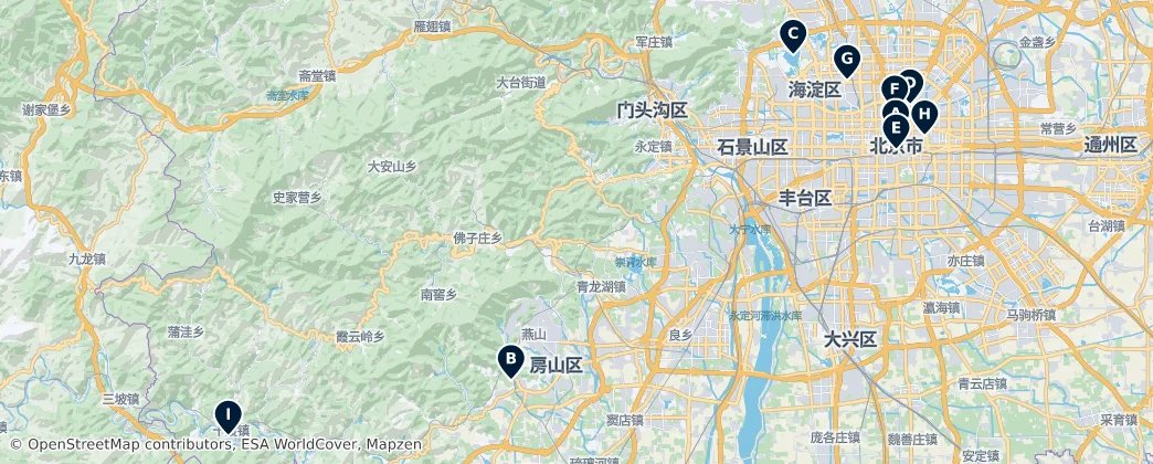Historic & Heritage Sites — Térkép
