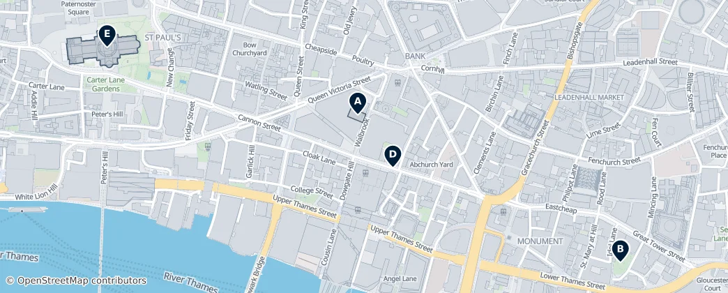 Hidden Gems & Holy Ruins — Mapa