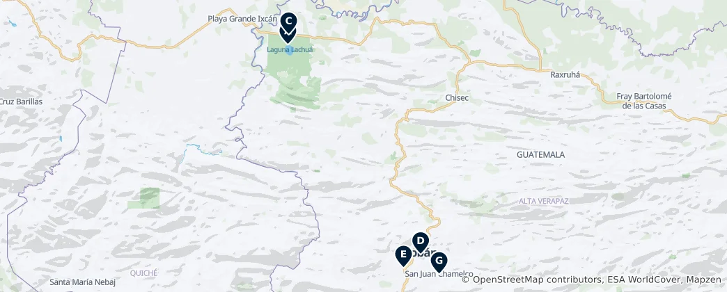 Mapa De Cobán Essentials