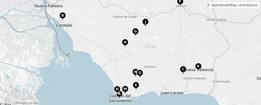 Map of Religious Sites