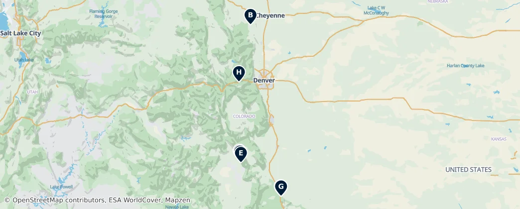 Map of Historic Places of Worship