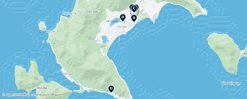 Historical Sites & Memorials — Mapa