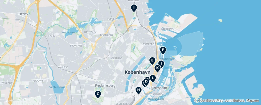 Mapa de Art & Sculpture Hidden Gems