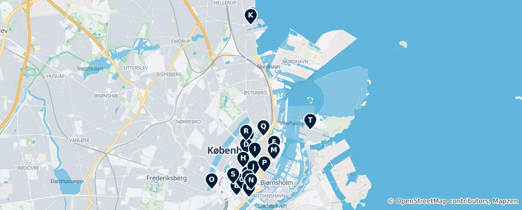 Mapa Museums & Galleries