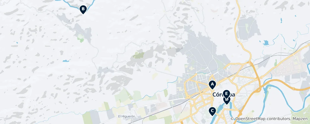 Map of Parks & Nature Views