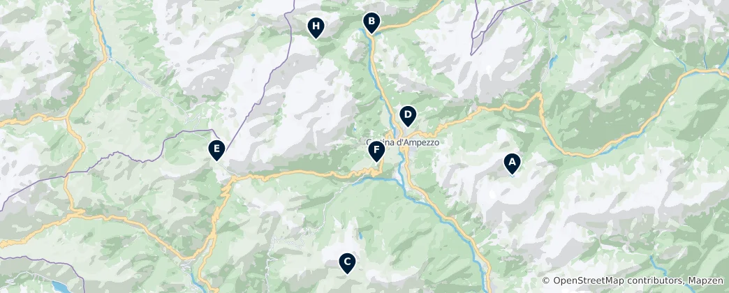 Map of Hidden Alpine Treasures