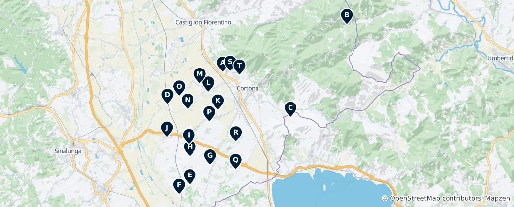 Map of Historic Christian Cemeteries