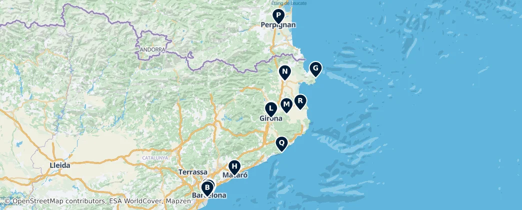Museums and Art Treasures — Map