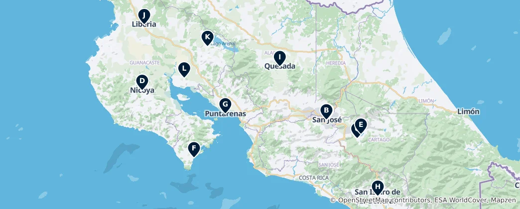 Map of Historic Religious Sites