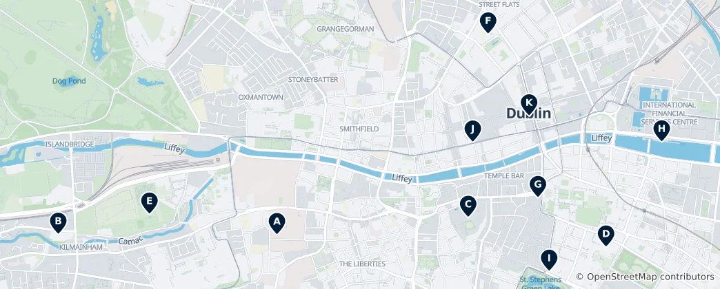 Mapa De Museums & Galleries