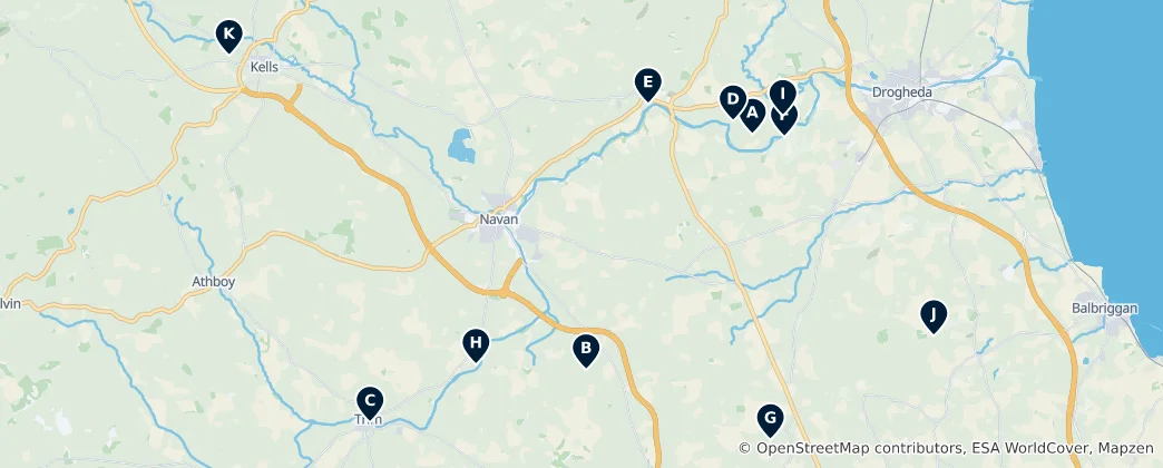 Mapa County Meath Essentials
