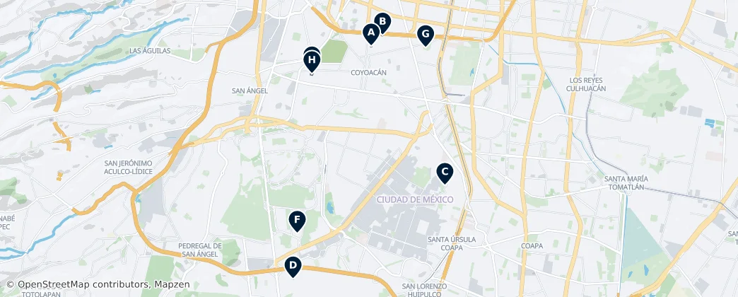 Art & History Museums — Mappa