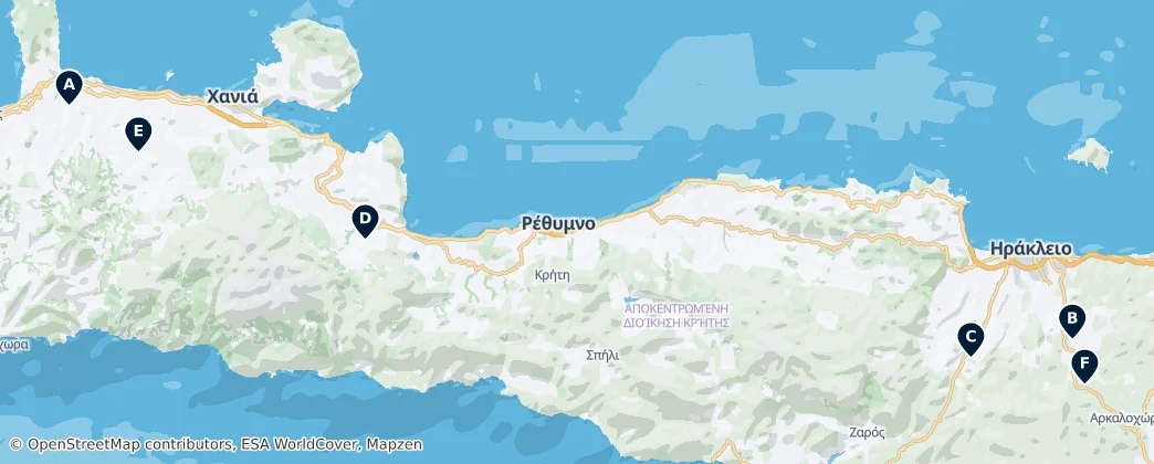 Cretan Wineries — Carte