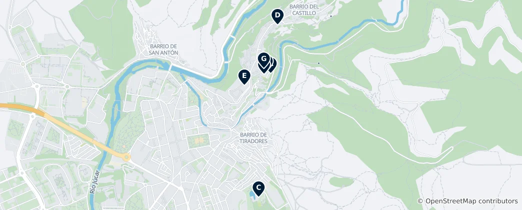 Mapa Museums of Cuenca