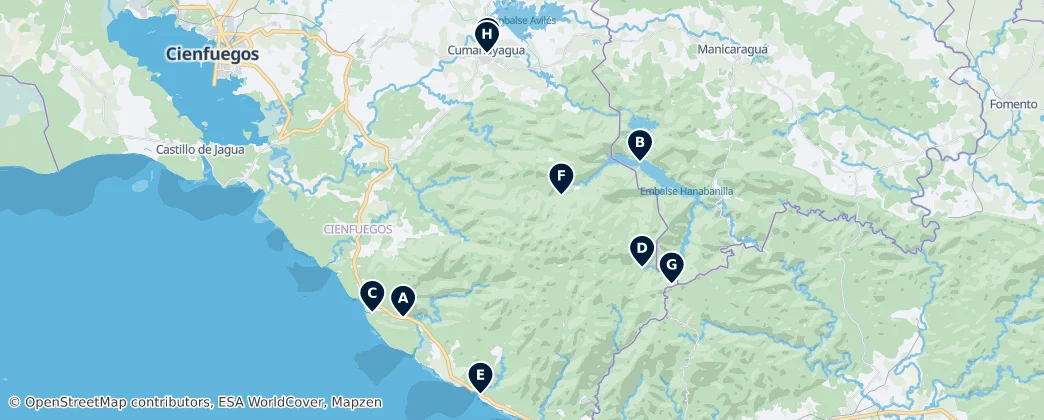 Cumanayagua Essentials – Mapa