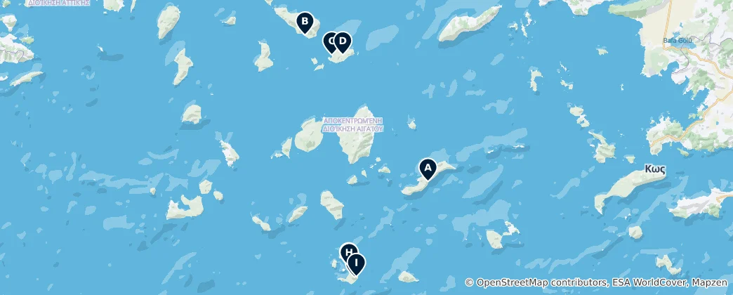 Mappa di Religious Heritage