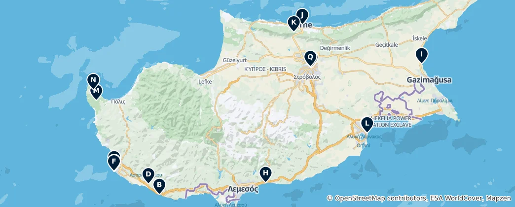 Map of Cyprus: The Absolute Essentials