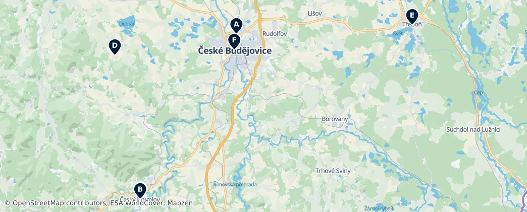 Authentic Czech Flavors — Map