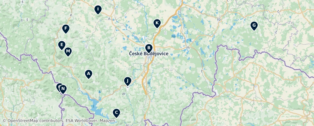Top Viewpoints & Towers — Map