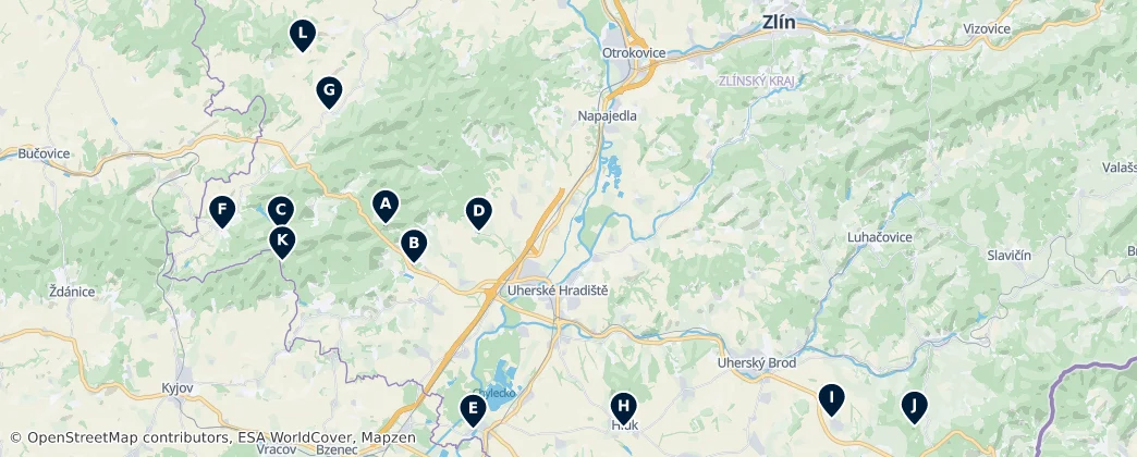 Castles & Historic Sites — 지도