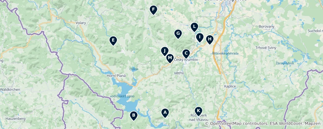 Térkép: Hidden Cultural & Natural Gems