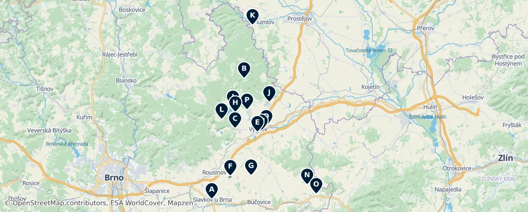 Hidden Cultural Gems — Map