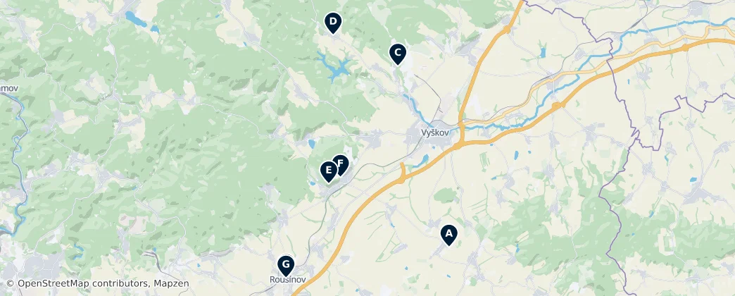 Historic Churches & Chapels — Map