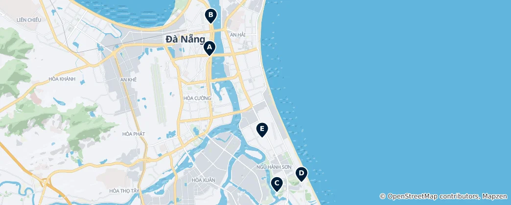 Mappa di Museums & History