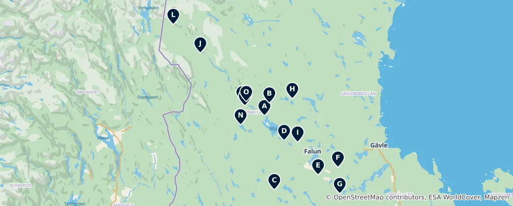 Map of Swedish Cultural Heritage