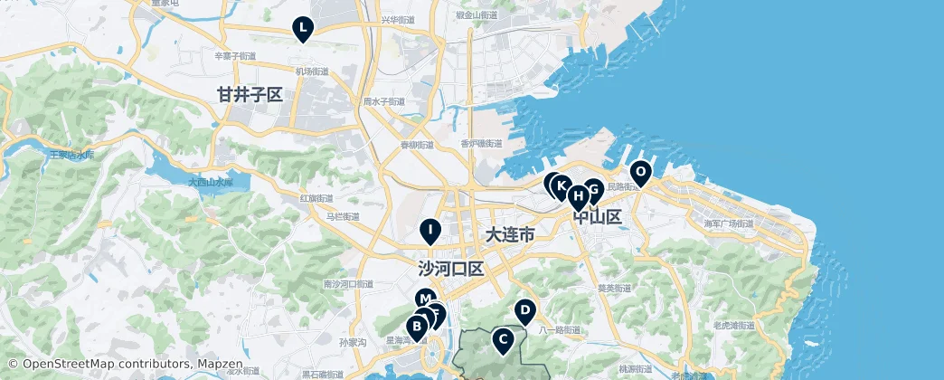 Dalian's Absolute Essentials — 지도