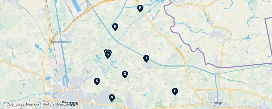 Regional Heritage Highlights — Mapa