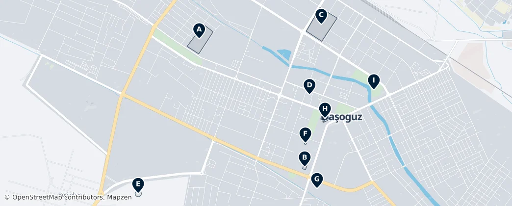 Daşoguz Essentials — Mappa
