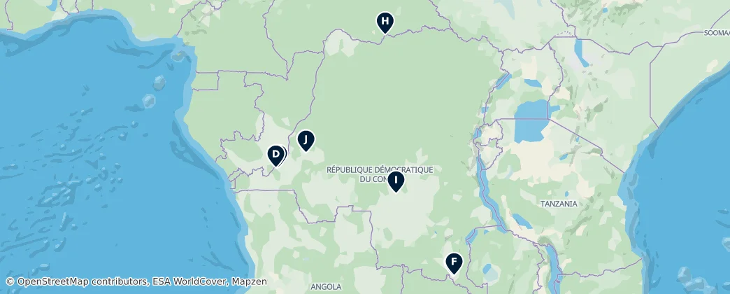 Map of Local Markets & Shopping