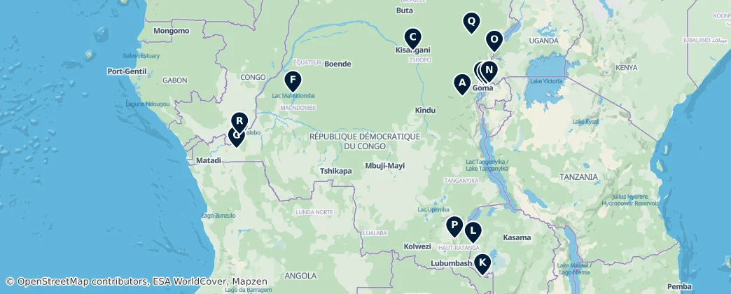 Map of Nature & Outdoors