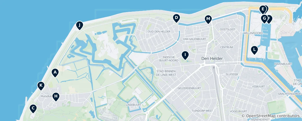 Mapa Den Helder Essentials