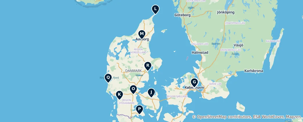 Danish Museums & Heritage Haritası