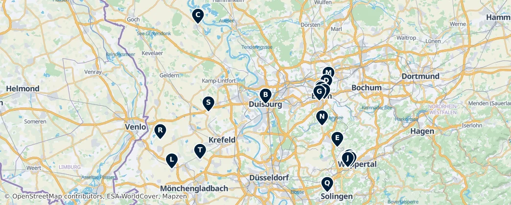 Historic Churches and Religious Sites — Mappa