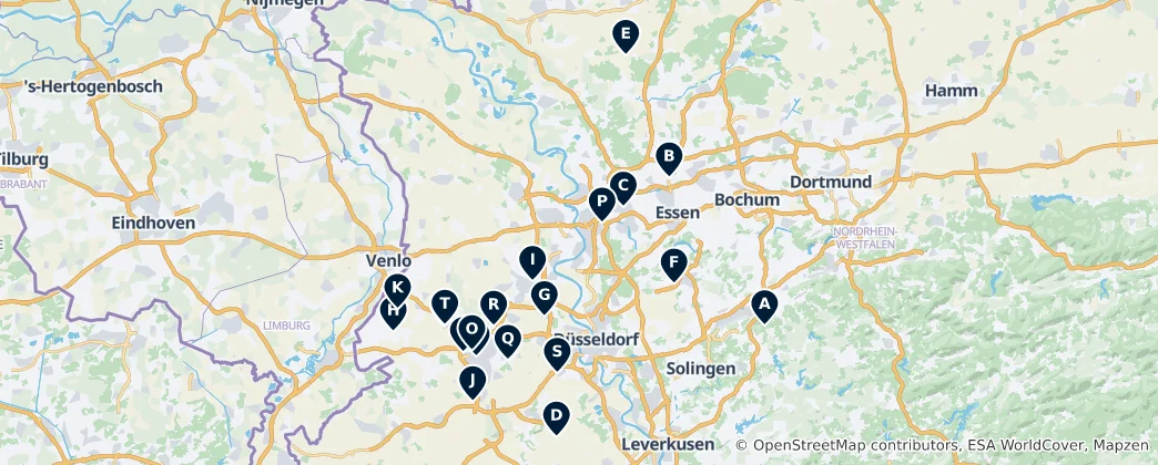 Mapa Regional German Flavors