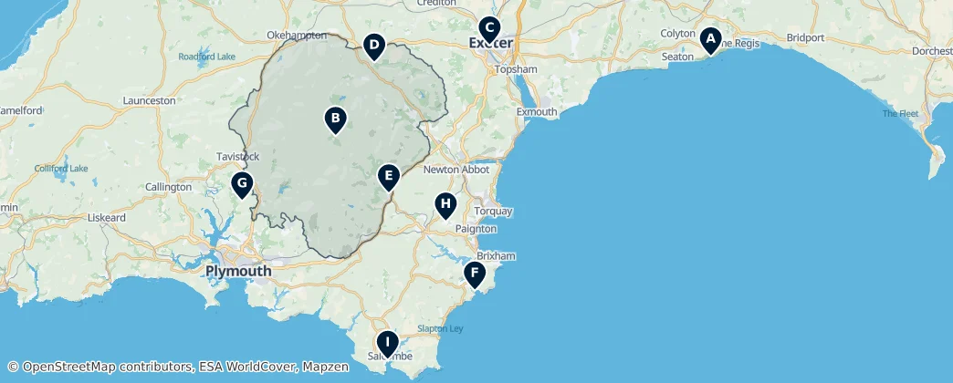 Devon Essentials — Map