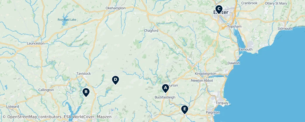 Hidden Gems — Map