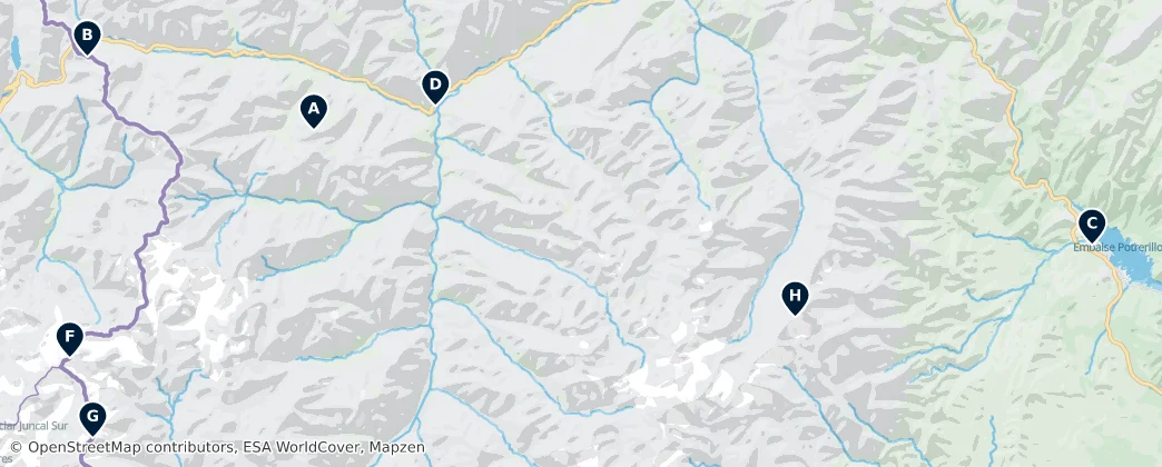 Potrerillos Essentials — 地图
