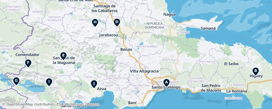 Historic Religious Sites — Map
