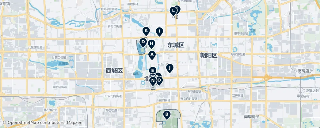 Dongcheng Best Of — Map
