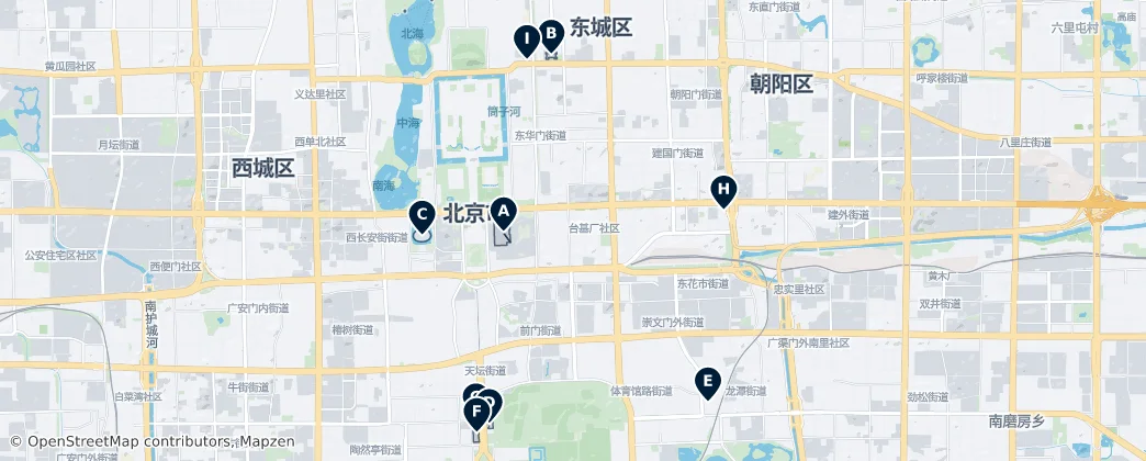 Museums and Stages — Map