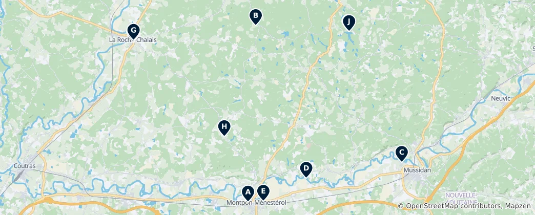Map of Regional Cuisine & Gastronomy