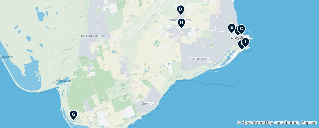 Map of Dragør Essentials