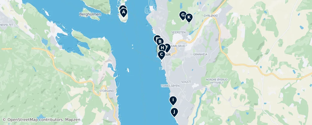 Drøbak Essentials — Mappa