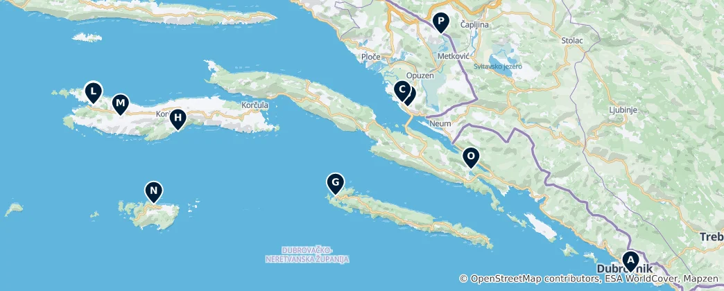 Mapa Gourmet & Wine Highlights